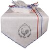 Clayre & Eef DFR65 Runner da tavola 50x160 cm Cotone country beige