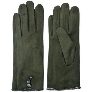 Clayre & Eef JZGL0036GR Guanti invernali 8x24 cm...