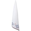 Clayre & Eef SSF42-2 Asciugamano da cucina 50x70 cm Bianco - Blu Rettangolo