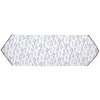 Clayre & Eef SSF65 Runner da tavola 50x160 cm Bianco - Blu