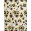 Clayre & Eef SUS42-1 Asciugamano da cucina 50x70 cm Beige - Giallo Asciugamano da tè