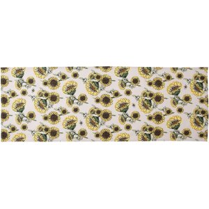 Clayre & Eef SUS64 Runner da tavola 50x140 cm Beige -...