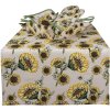 Clayre & Eef SUS64 Runner da tavola 50x140 cm Beige - Giallo