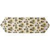 Clayre & Eef SUS65 Runner da tavola 50x160 cm Beige - Giallo