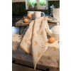 Clayre & Eef YFB42-1 Asciugamano da cucina 50x70 cm Beige Rettangolo