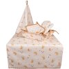 Clayre & Eef YFB64 Runner da tavola 50x140 cm Beige