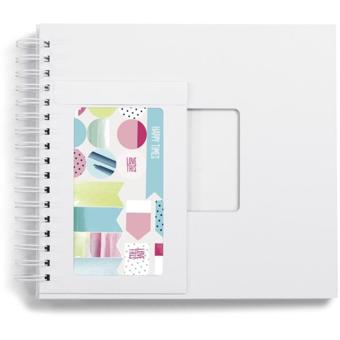 Hama Set creativo Crea il tuo album a spirale Accessori Foto Idea regalo fai da te