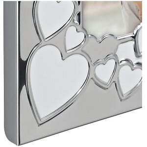 Portafoto Hama Alumininum Valentine 10x15 cm bianco