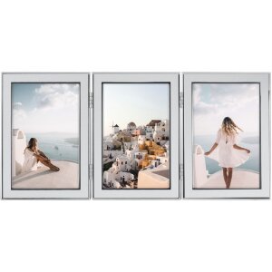 Hama Cornice doppia in alluminio Santorini 3 foto 13x18...