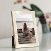 Portafoto in alluminio Hama Riva 13x18 cm oro