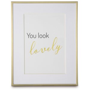 Portafoto in alluminio Hama Sassy 10x15 cm oro opaco