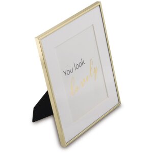 Portafoto in alluminio Hama Sassy 10x15 cm oro opaco