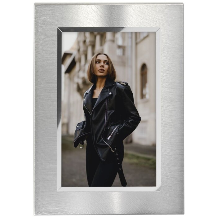 Hama Portafoto in alluminio Roma 13x18 cm argento