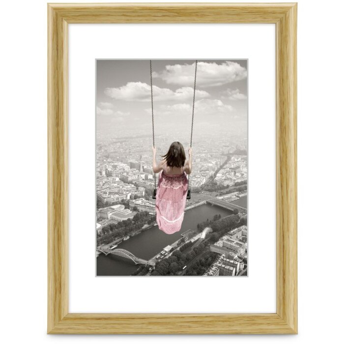 Altalena con telaio in plastica Hama 50x70 cm naturale