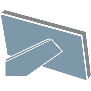Cornice in plastica Hama Swing 15x20 cm in polistirolo argento con supporto e vetro