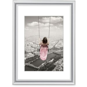 Altalena con telaio in plastica Hama 30x40 cm argento