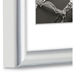 Altalena con telaio in plastica Hama 40x50 cm argento