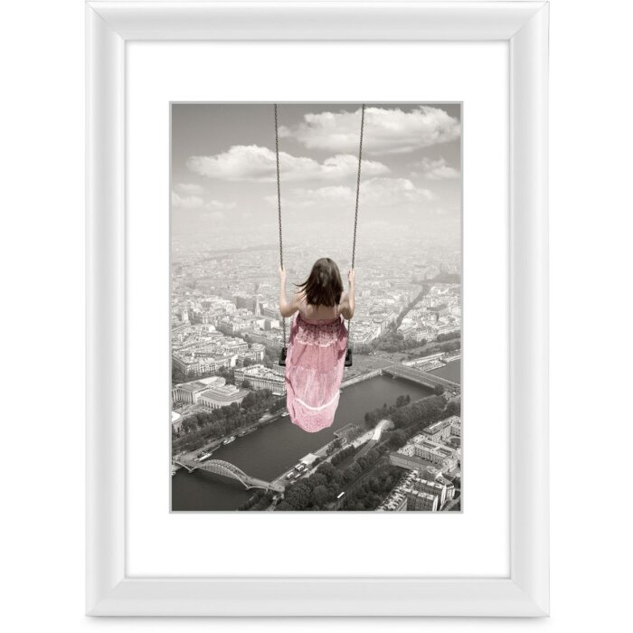 Altalena con telaio in plastica Hama 30x40 cm bianco