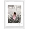 Altalena con telaio in plastica Hama 30x40 cm bianco