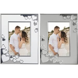 Portafoto in alluminio Hama Valentine 10x15 cm e 13x18 cm