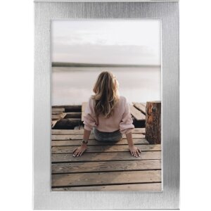 Portafoto in alluminio Hama Riva da 10x15 cm a 15x20 cm