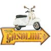 ZEP Decorazione murale in metallo Winfield 48x38x5 cm