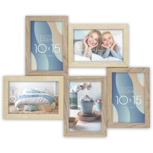 ZEP Gallery Frame Oberg marrone 5 foto 10x15 cm (42x35 cm)