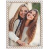 ZEP Portafoto in legno Lisse 15x20 cm motivo scanalatura marrone