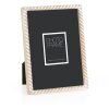 ZEP Portafoto in legno Lisse 15x20 cm motivo scanalatura marrone