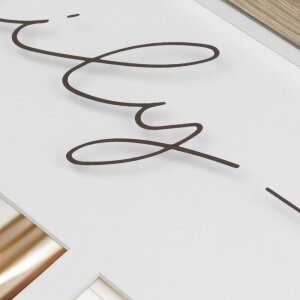 ZEP Cornice di legno Haifa marrone 4 foto 10x15 cm (53x35...