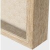 Cornice doppia in legno ZEP Basilea marrone formato verticale 10x15 cm e 13x18 cm