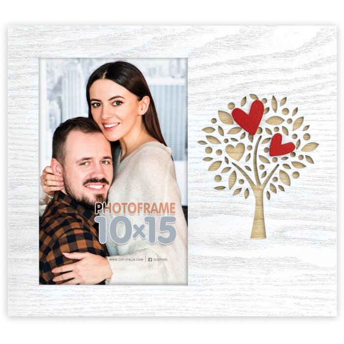 ZEP Portafoto in legno Lucia Portrait 10x15 cm