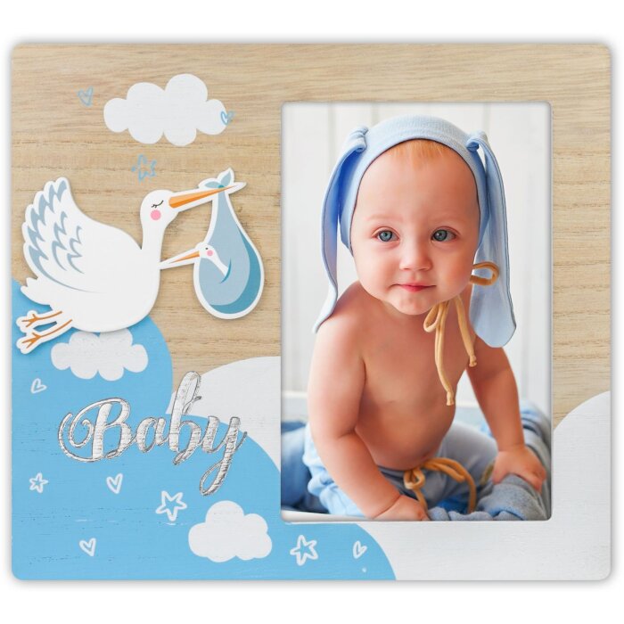 ZEP Baby Photo Frame Eolo blu 10x15 cm
