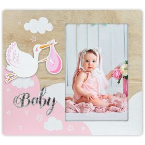 ZEP Baby Photo Frame Eolo rosa 10x15 cm