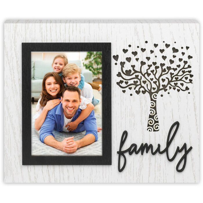 ZEP cornice per famiglia Zelda 10x15 cm legno albero design famiglia