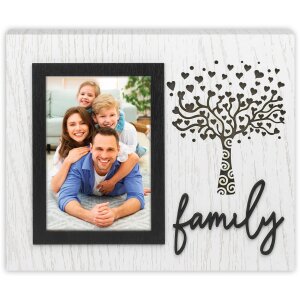 ZEP cornice per famiglia Zelda 10x15 cm legno albero...