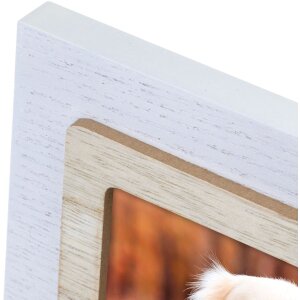 Cornice per cani ZEP in legno Osso 10x15 cm con motivo a osso formato verticale