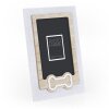 Cornice per cani ZEP in legno Osso 10x15 cm con motivo a osso formato verticale