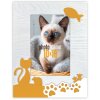 ZEP Cornice per gatti Minu 10x15 cm arancione