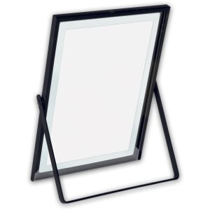 ZEP Cornice in metallo Marion nero 10x15 cm con vetro float