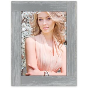 ZEP Cornice in legno Parma Grigio 15x20 cm