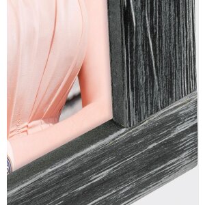 ZEP Cornice in legno Parma nero 10x15 cm