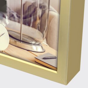 ZEP Cornice in alluminio John 10x15 cm oro