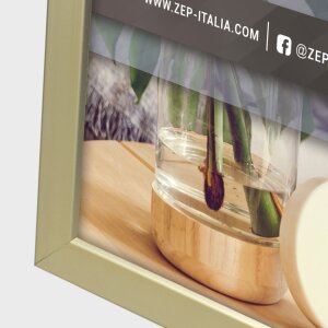 ZEP Cornice in alluminio John 10x15 cm oro