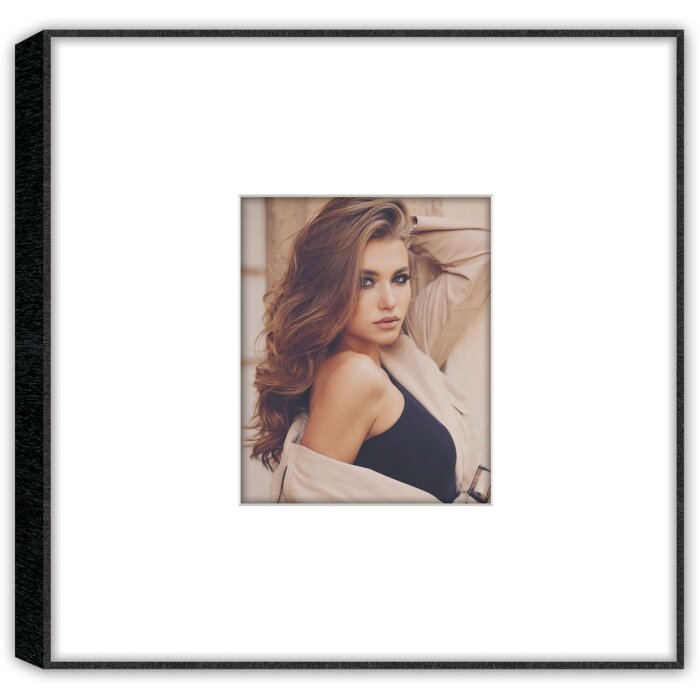 ZEP Cornice Shelby nera 20x25 cm (48,5x48,5 cm)