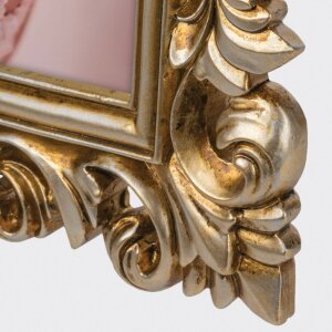 ZEP Cornice barocca Piriac Gold 15x20 cm con supporto Resina sintetica