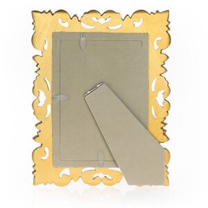 ZEP Cornice barocca Piriac Gold 15x20 cm con supporto Resina sintetica