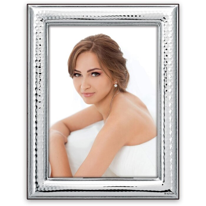 ZEP cornice lucida Recanati 20x30 cm argento lucido