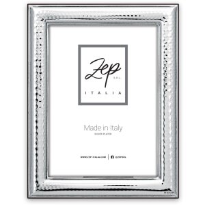 ZEP cornice lucida Recanati 20x30 cm argento lucido