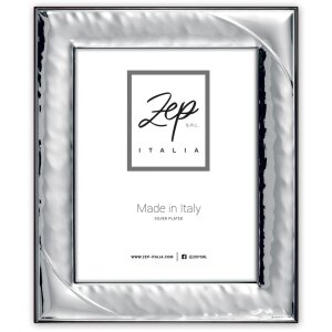 ZEP Cornice per ritratto in metallo Chieti 20x25 cm argento lucido